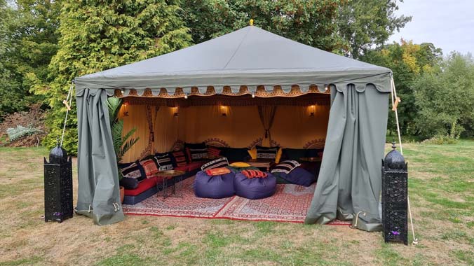 4.5x4.5m Bedouin Tent Package