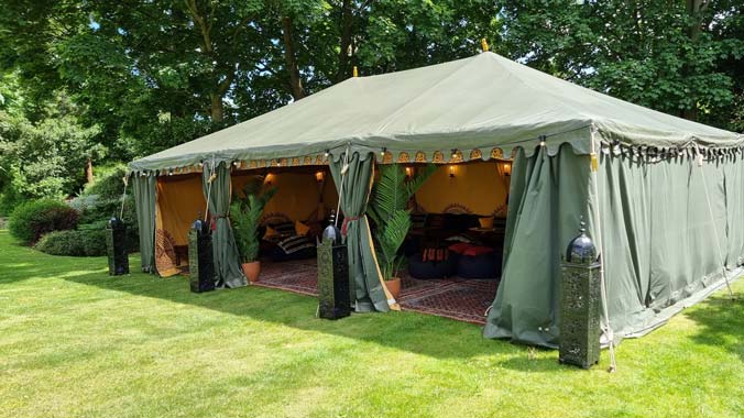 4.5x4.5m Bedouin Tent Package