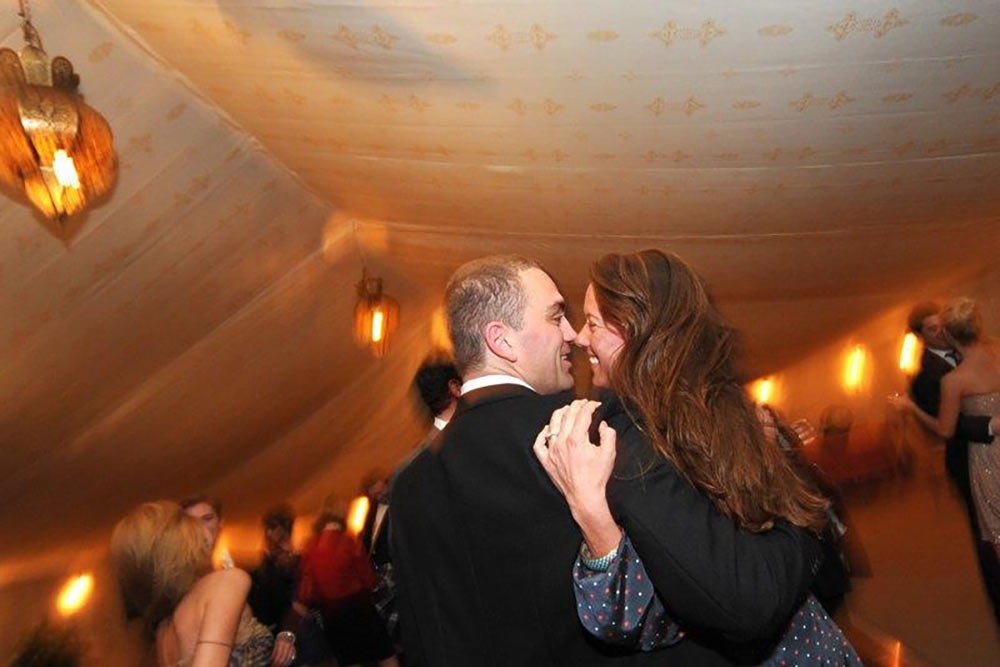 Dancing in a Jasmine Lined Tent.