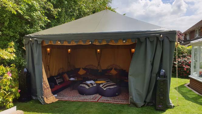 4.5m x 4.5m Bedouin Tent