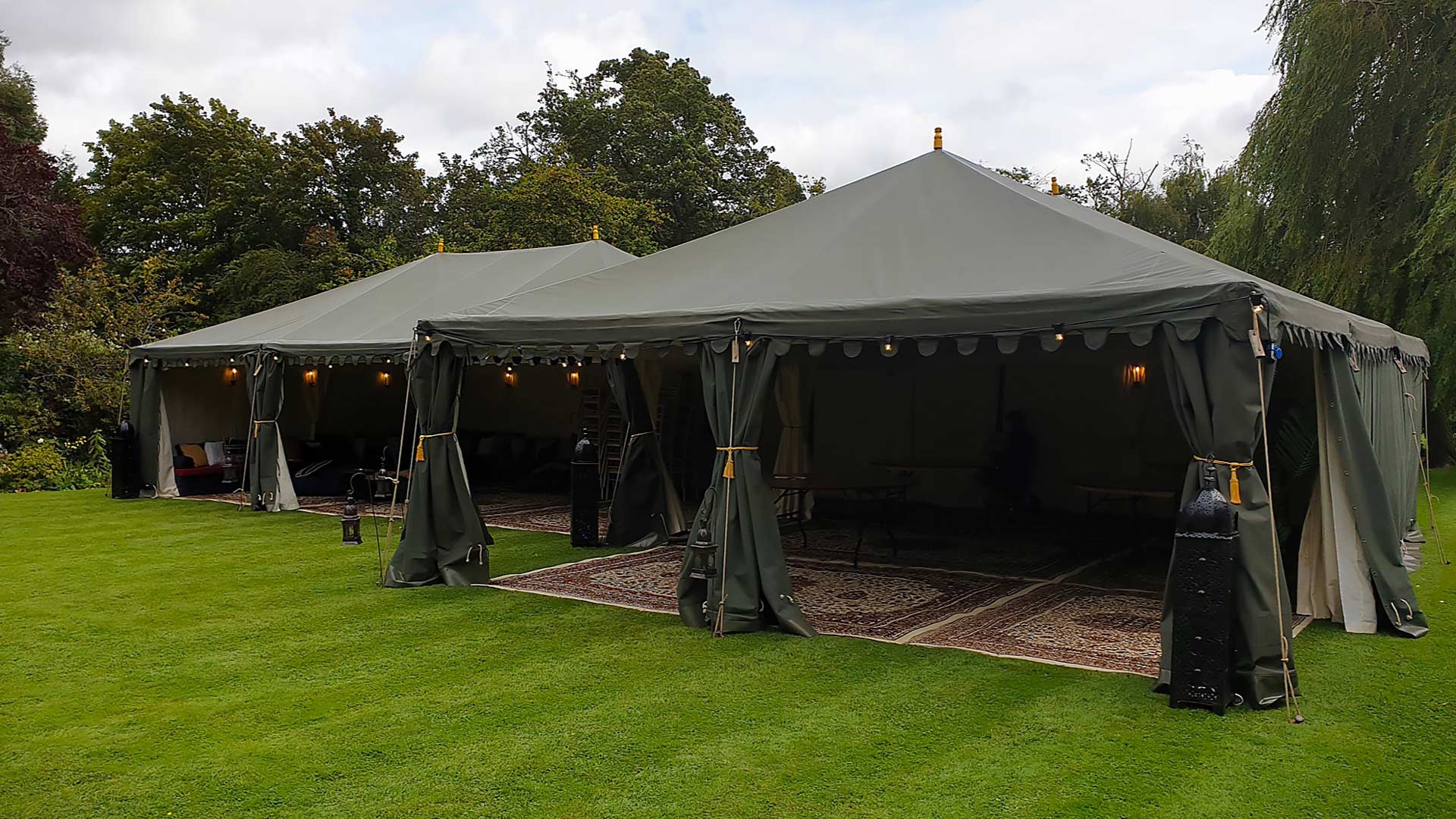 Indian Marquee for Garden Party