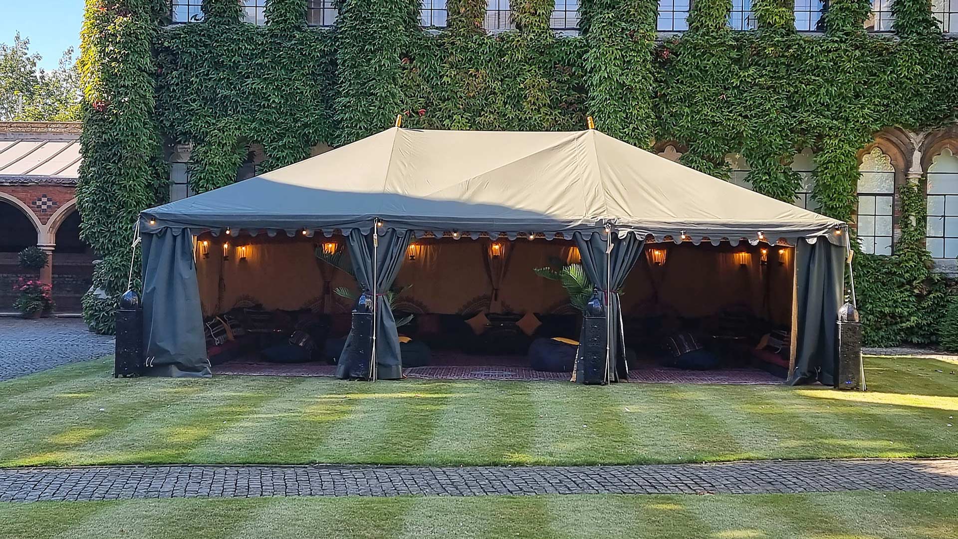 Moroccan Tent Hire at Rugby School