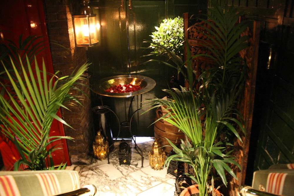 Giant Brass Dish - Creating a Romantic Atmosphere