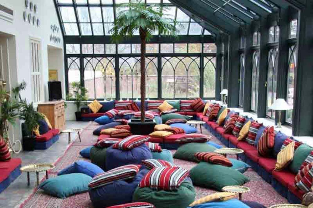 Conservatory Low-Level Chillout Seating - 40th Birthday Event