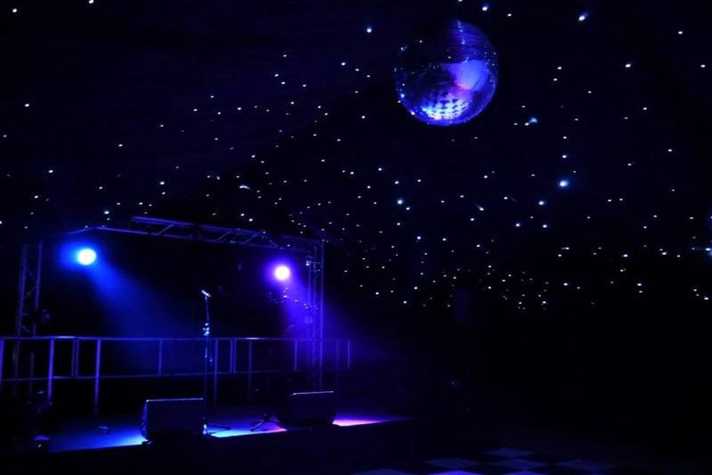 Mirror Ball with Starcloth Lining - Dazzling Event Decor