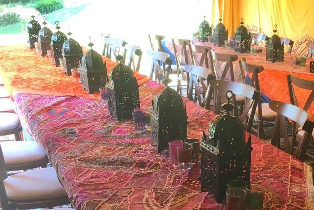 Moroccan Table Decor - Adding Colorful Exotic Flair